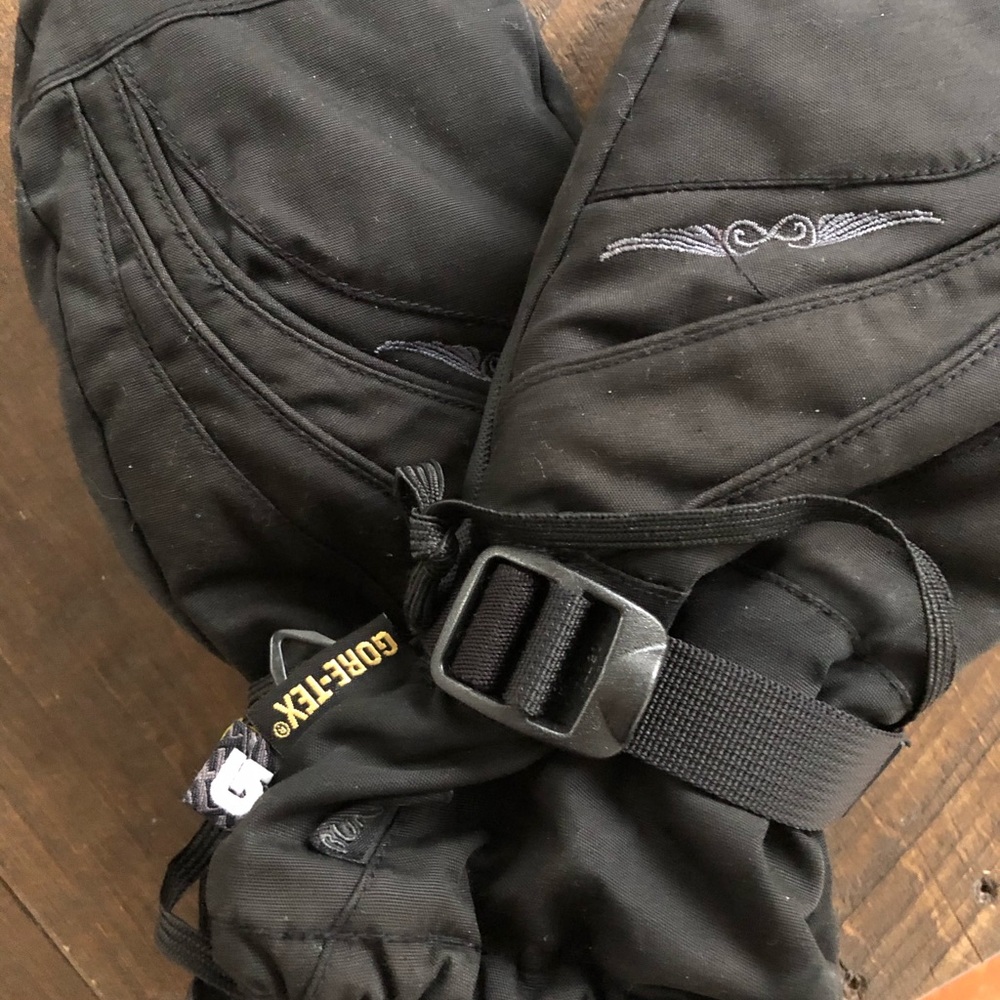 Burton mittens.